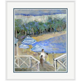 At The Beach Giclee Print by Finn And Ivy