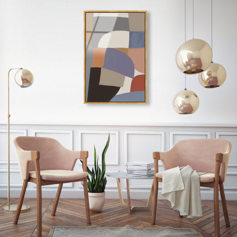 Preludes Print by Oliver Gal, 46"H x 31"W, Gold Floater Frame