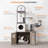 57'' Tall Fisk With Litter Box Enclosure