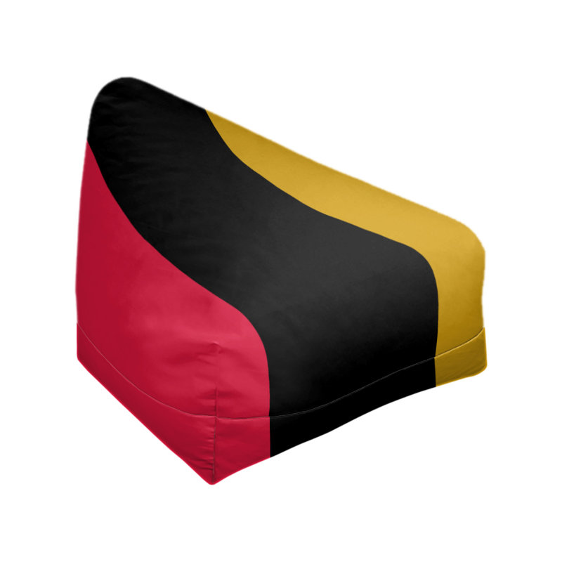 Sac de pois classique, H 42 po x l 38 po x P 31 po, Rouge/noir/or