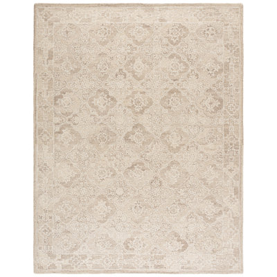 Martha Stewart 3860 Hand Tufted 85% Wool; 15% Cotton Damask Rug