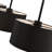 Luminaire suspendu tambour 3 lumières