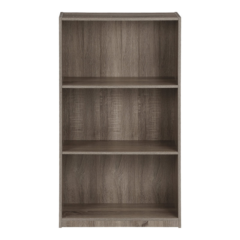 Barhorst 100.3cm H x 55.2cm W Standard Bookcase, French Oak Grey