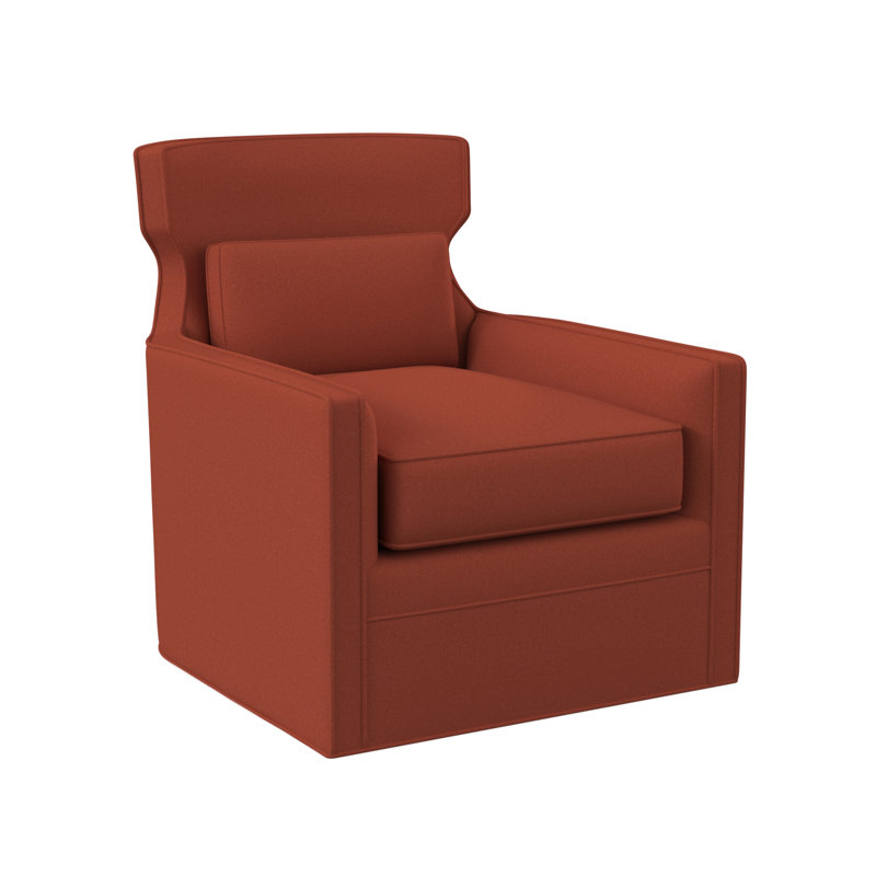 Fauteuil pivotant Whitney, Mélange de polyester Margaret Tangelo