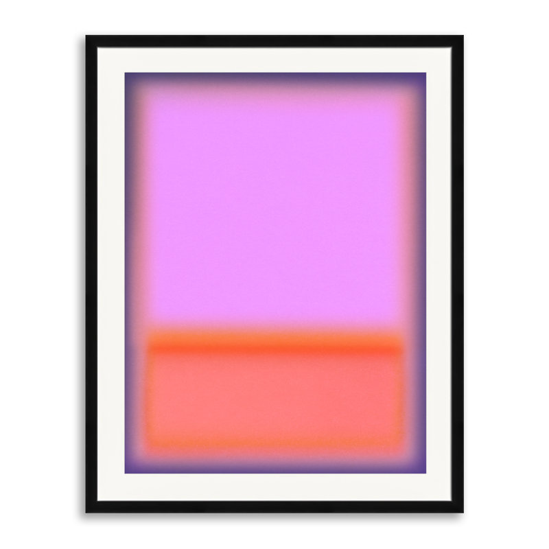 44 par Paul Taylor - impression, Papier avec cadre noir, H 30 po x l 24 po