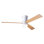 Cirrus LED Flush Mount Ceiling Fan