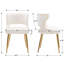 Fauteuil à oreilles en velours khanya-449638257