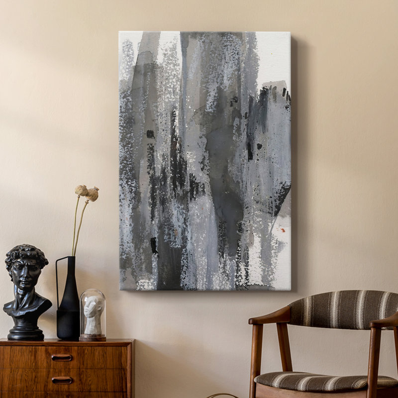 LoftPastelIII -Custom Wrapped Gallery Cavas, 27" H x 18" W