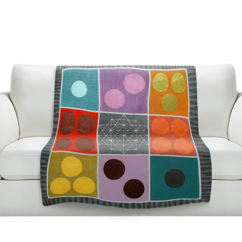Couverture sherpa doux path of saturn 1, l 51 po x L 60 po