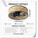 Myhrren Ceiling Fan with LED Lights