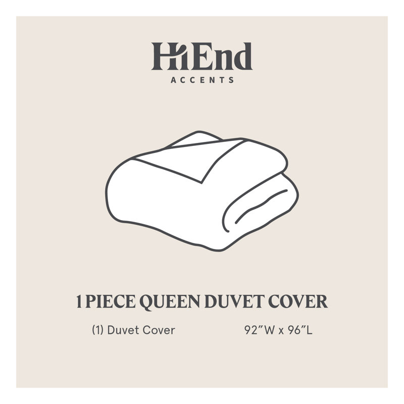 Lily Washed Linen Ruffled Edge Romantic Farmhouse 1 Piece Duvet Cover, Twin Duvet Cover, Blush