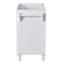 " modern bathroom vanity | 2 drawers & tip-out drawer | storage cabinet design | top sink not included | versatile