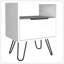 Table de chevet Vienna, tablettes, pieds en épingle à cheveux-726402364
