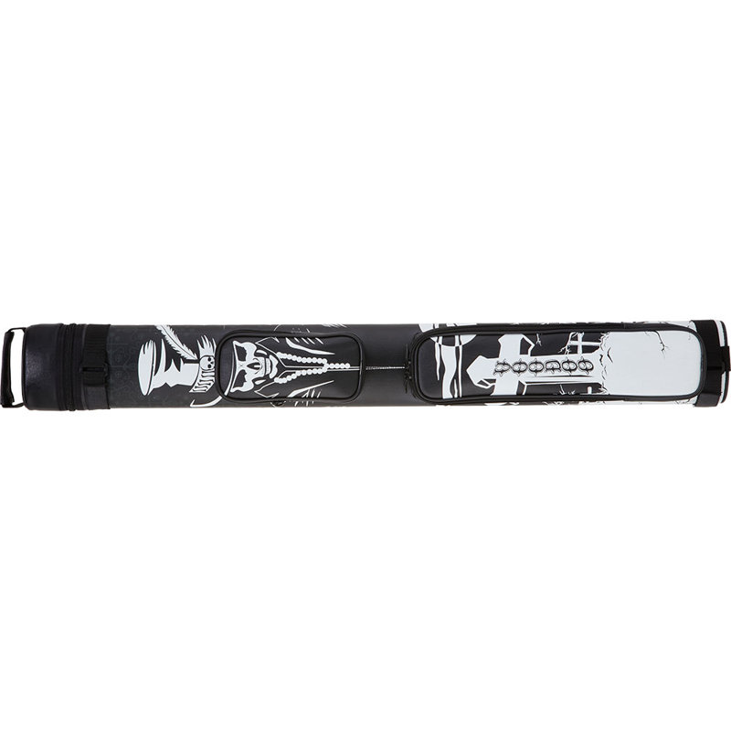 Étui rigide pour queue de billard Voodoo VODC22D 2 buttes 2 flèches Papa Legba