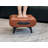 Faux Leather Handable Upholstery Ottoman，Foot Rest Footstool，Accent Stool for Home Decor-1373798568