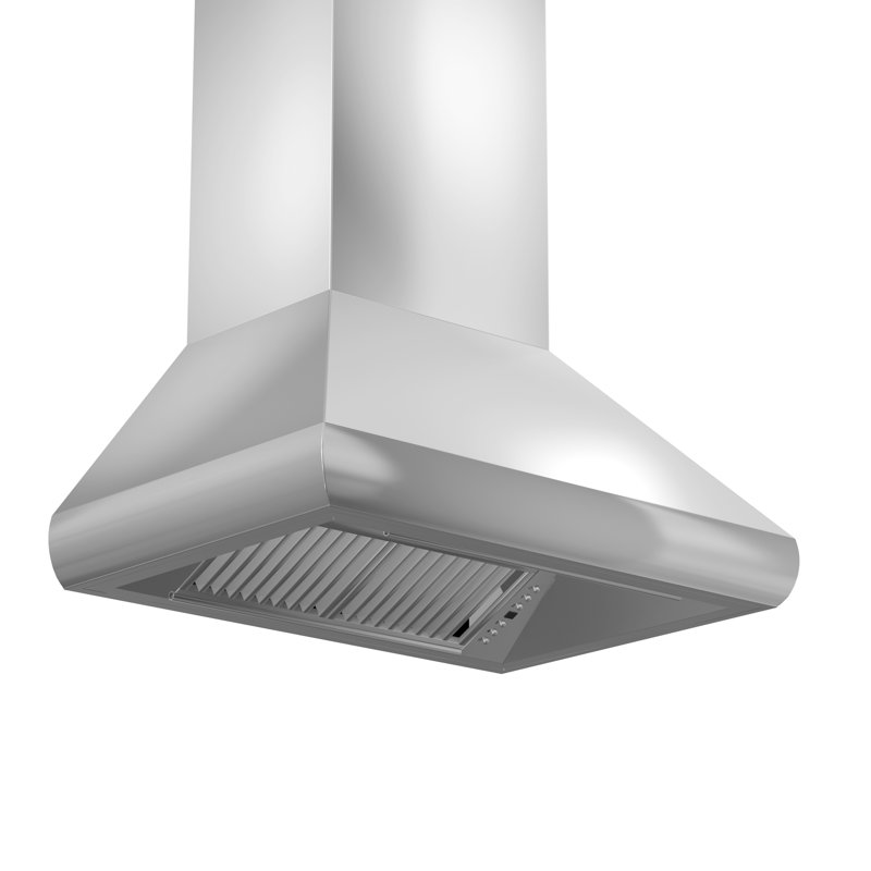 30" Professional 700 CFM Ducted Wall Mount Range Hood in Stainless Steel, 36"