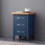 Aleksandras 38cm W Solid Wood Bedside Table-346251027