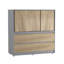 Solid Wood Rectangle Accent Cabinet-556118521
