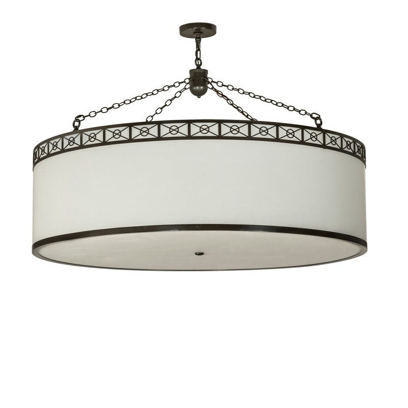 Luminaire suspendu cylindrique à 8 lumières Cilindro