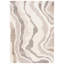 Tapis rectangulaire en laine touffeté à la main à motif abstrait Carigan-515615338
