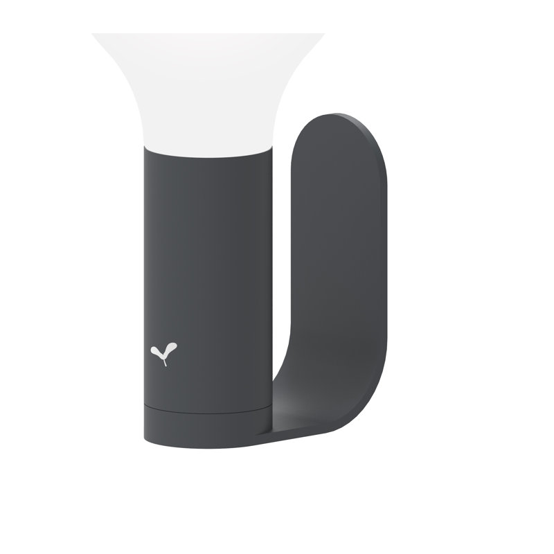 Aplo Outdoor Armed Sconce, Anthracite
