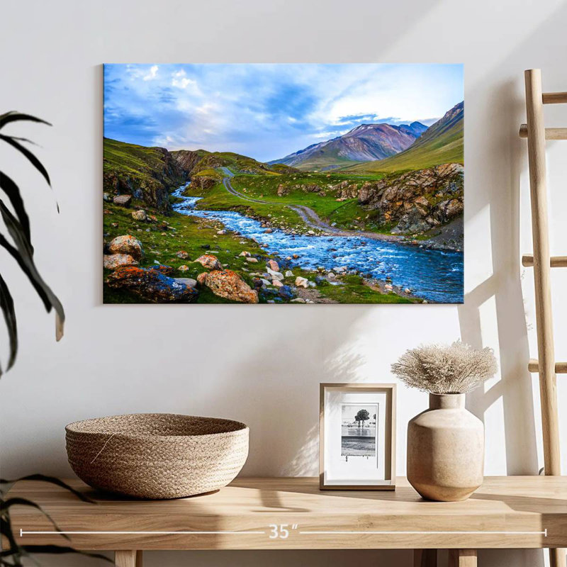 Alvord Mountain River Stream, 16" H x 24" W