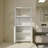 White Bamboo Storage Cabinet