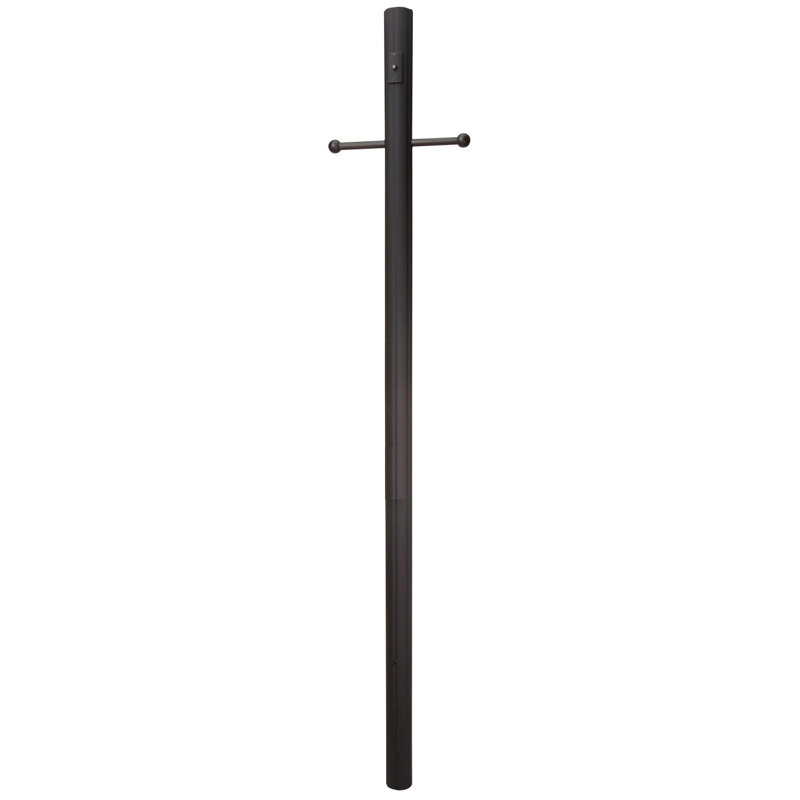 Outdoor Post Lantern, Matte Black