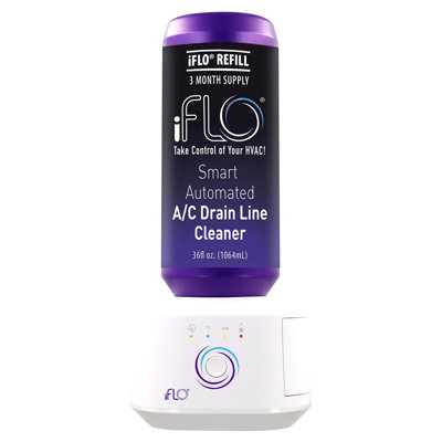 iFLO Air Conditioner Line Cleaner 11.18 in. W X 11.62 in. H White
