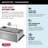 Lenta Retrofit Farmhouse Apron Front 16 Gauge Stainless Steel Single Bowl Kitchen Sink for Top Mount Installation-77518362
