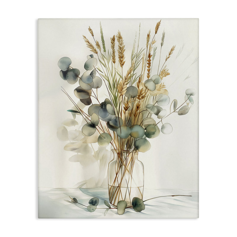  «Gathered Eucalyptus Herbs», art mural sur toile par Steve Huntziker, H 20 po x l 16 po