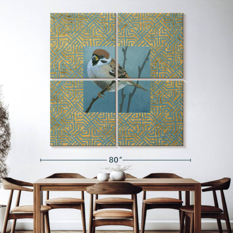 The Sparrow, 74" H x 74" W