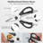 Costway 15 Piece Stainless Steel Knife Block Set