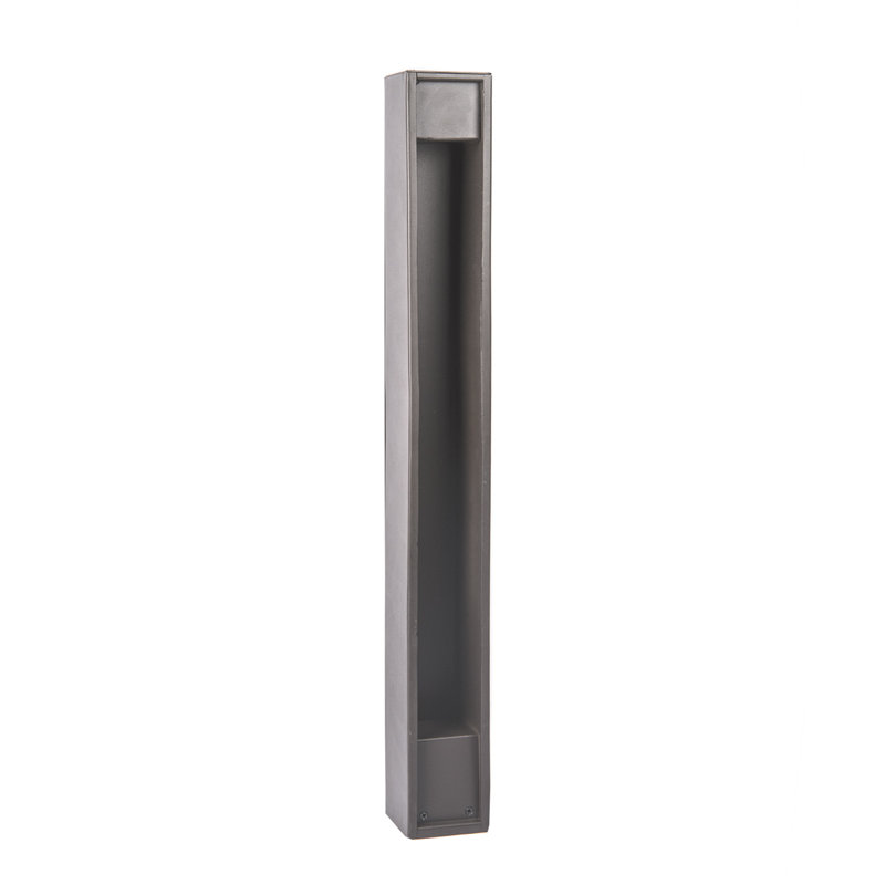 Gate LED Bollard Light, 2700K, Bronze on Aluminum