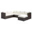 Repose-pieds d'extérieur avec coussin Morrell