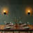 Black Wall Sconce Set of 2-1828894337