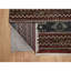 Tapis de couloir oriental rouge 2 pi 7 po x 6 pi 2 po, motif indiens du sud-ouest avec fabrication surpiquée, noué à la main, 100% laine, tapis moelleux et luxuriant