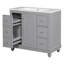 Meuble-lavabo simple 36,01 po avec plateau Gavrich