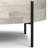 Rayburn SOLID MANGO WOOD 38 inch Wide Round Modern Urban Drum Coffee Table in White Wash-1706187743
