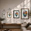 Duality Modern - Framed Print-289740912-289740925