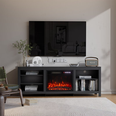 Symple Stuff 178 cm W Electric Fireplace