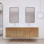 Ensemble de meuble-lavabo double mural 70,5 "Bensley-447384654
