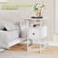 4 Legs Side Table with Built-In Outlets-724166731