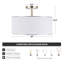 Plafonnier semi-encastré 3 lumières Yaretzi-855096671-939475800