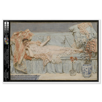 Art Remedy Vintage Portraits Canvas, Lilies by Albert Joseph Moore