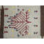Small Pictorial Greige Tribal 1'4X2'7 Handmade Indo-Gabbeh Oriental Rug