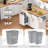59.3" Kitchen Island With Storage 2 Pull Out Cabinet-1412308647