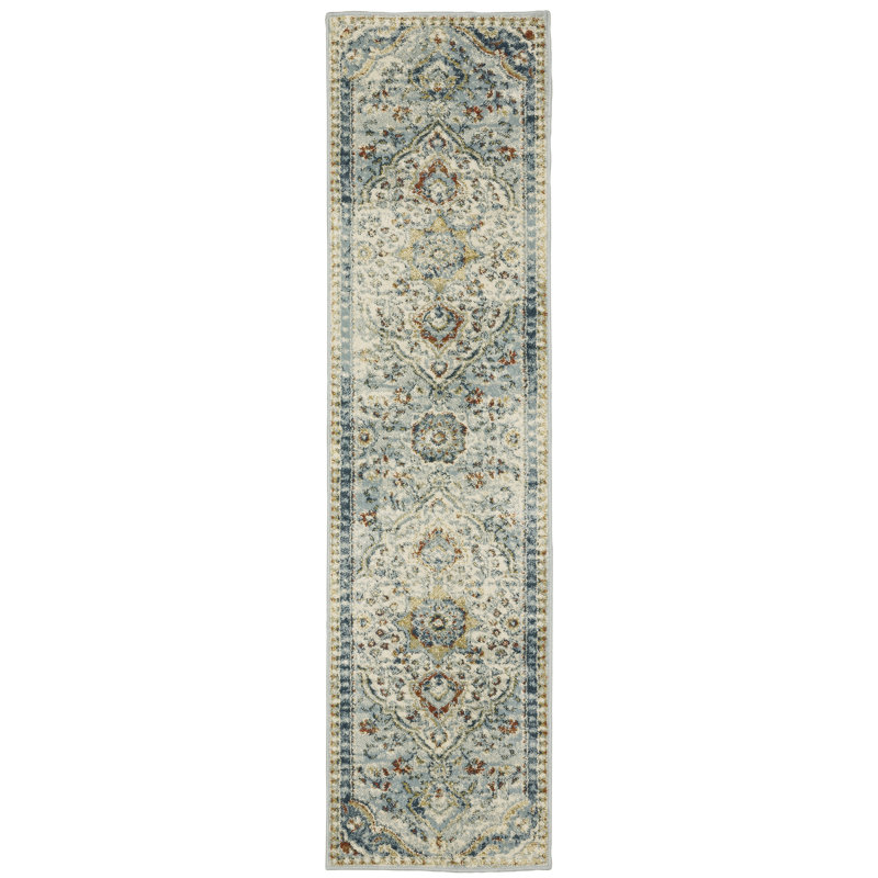 Howard Beach Oriental Indoor Rug, Runner 1'10" x 7'3"