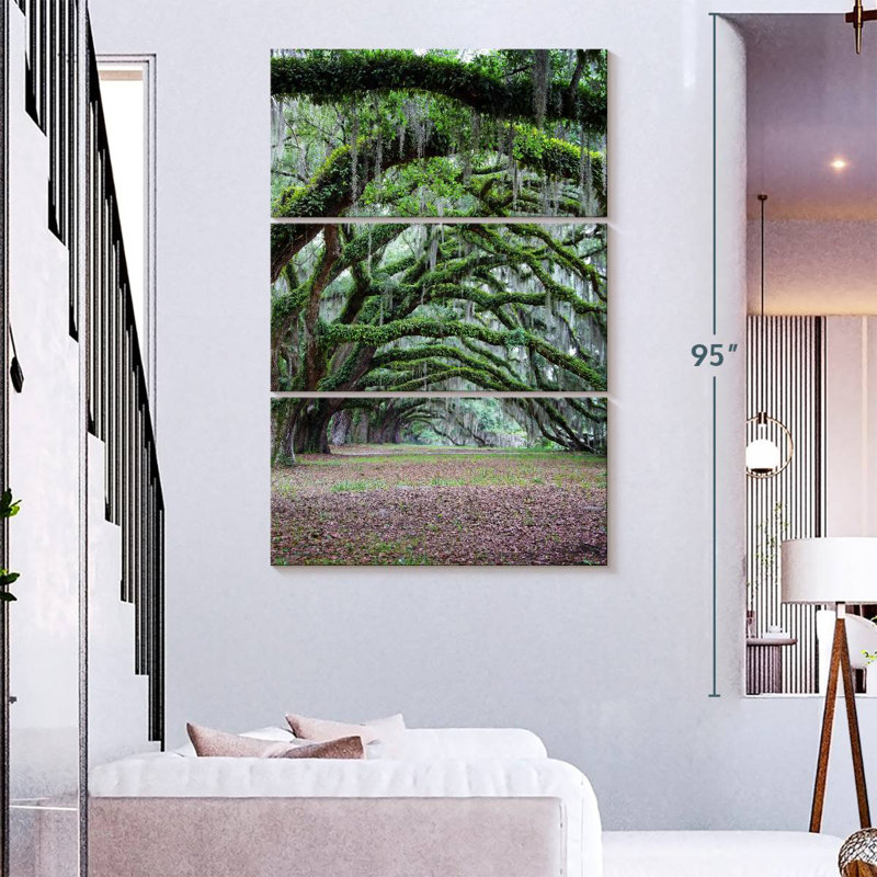 Harnek Oak Tree Arches, 74" H x 48" W