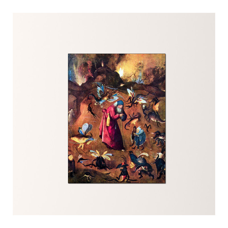 Hieronymus Bosch - Wrapped Canvas Print